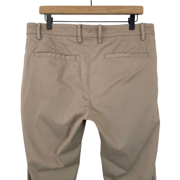 Birddog Pants Khaki 34 Waist x 29” Inseam (Altered) Performance Golf Office - Picture 11 of 16